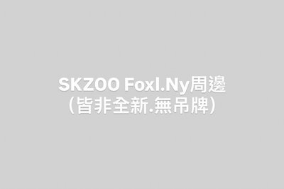 SKZOO 福西尼周邊