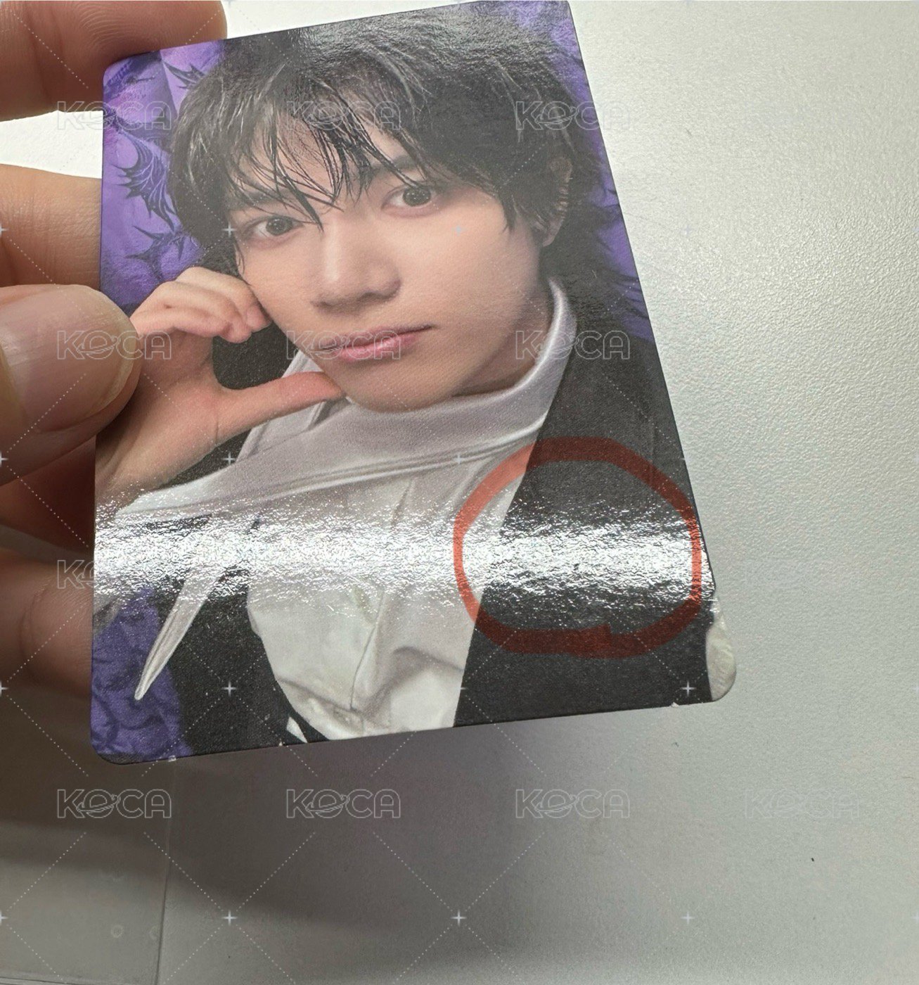 緊張圭（有不明顯小點）