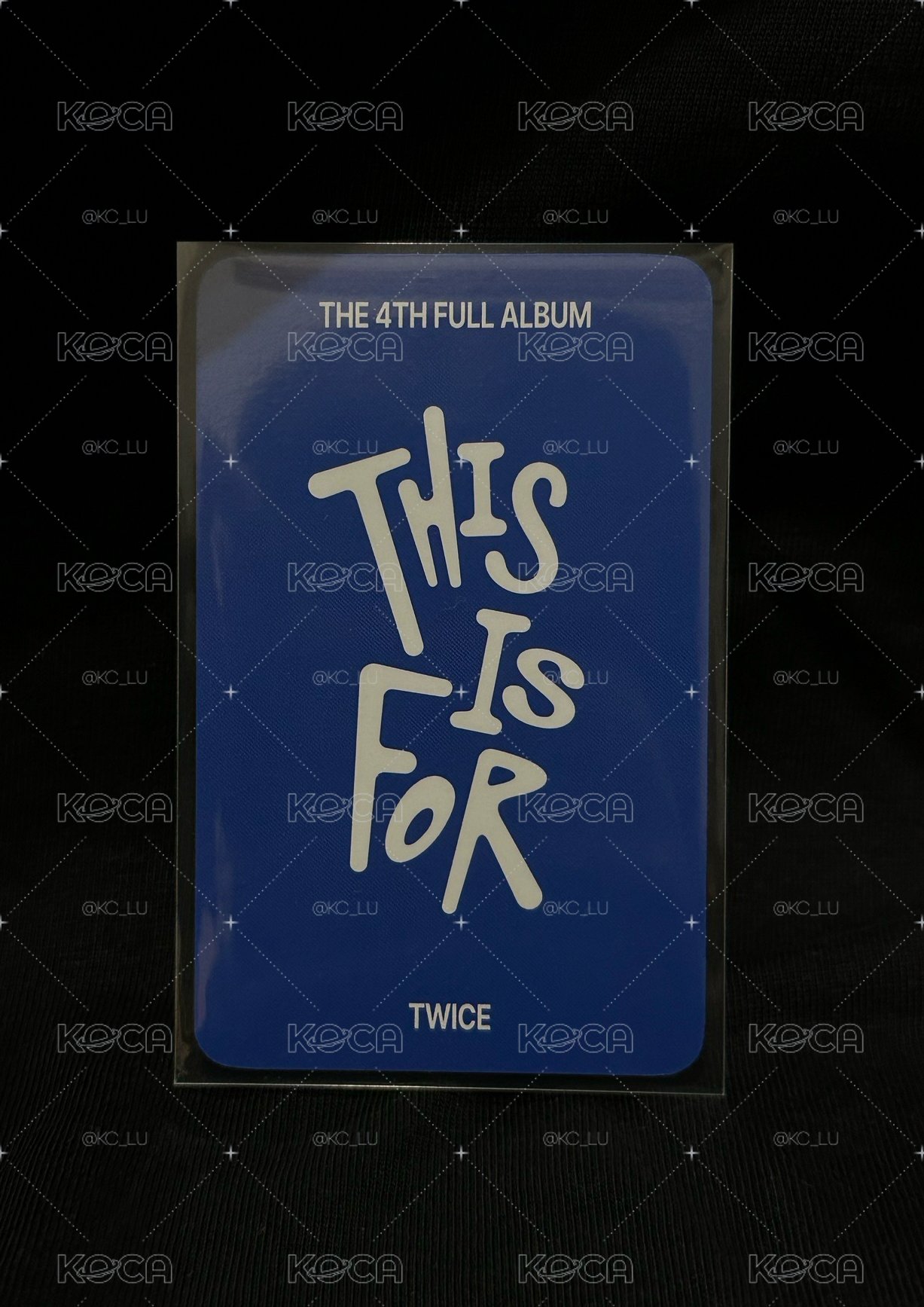 TWICE This is for fans特典 MO🍑