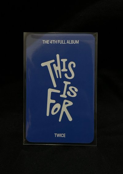 TWICE This is for fans特典 MO🍑