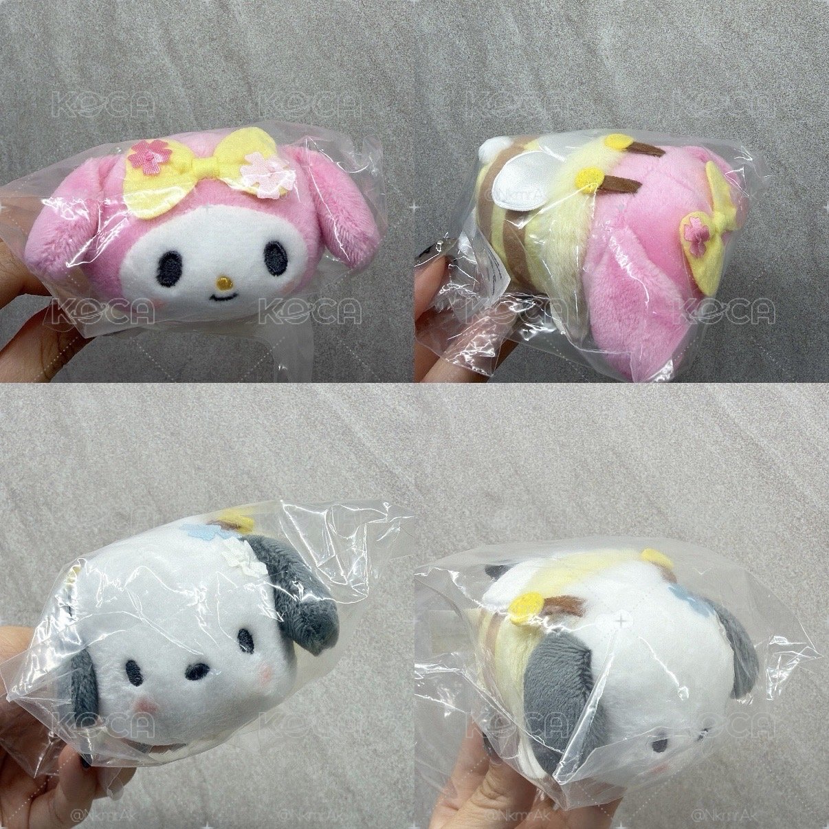 三麗鷗蜜蜂系列盲盒 帕恰狗 美樂蒂