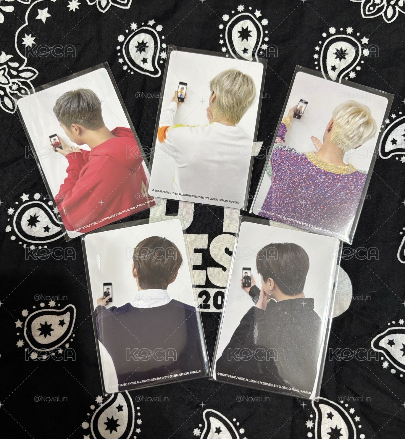BTS 日本會員禮卡