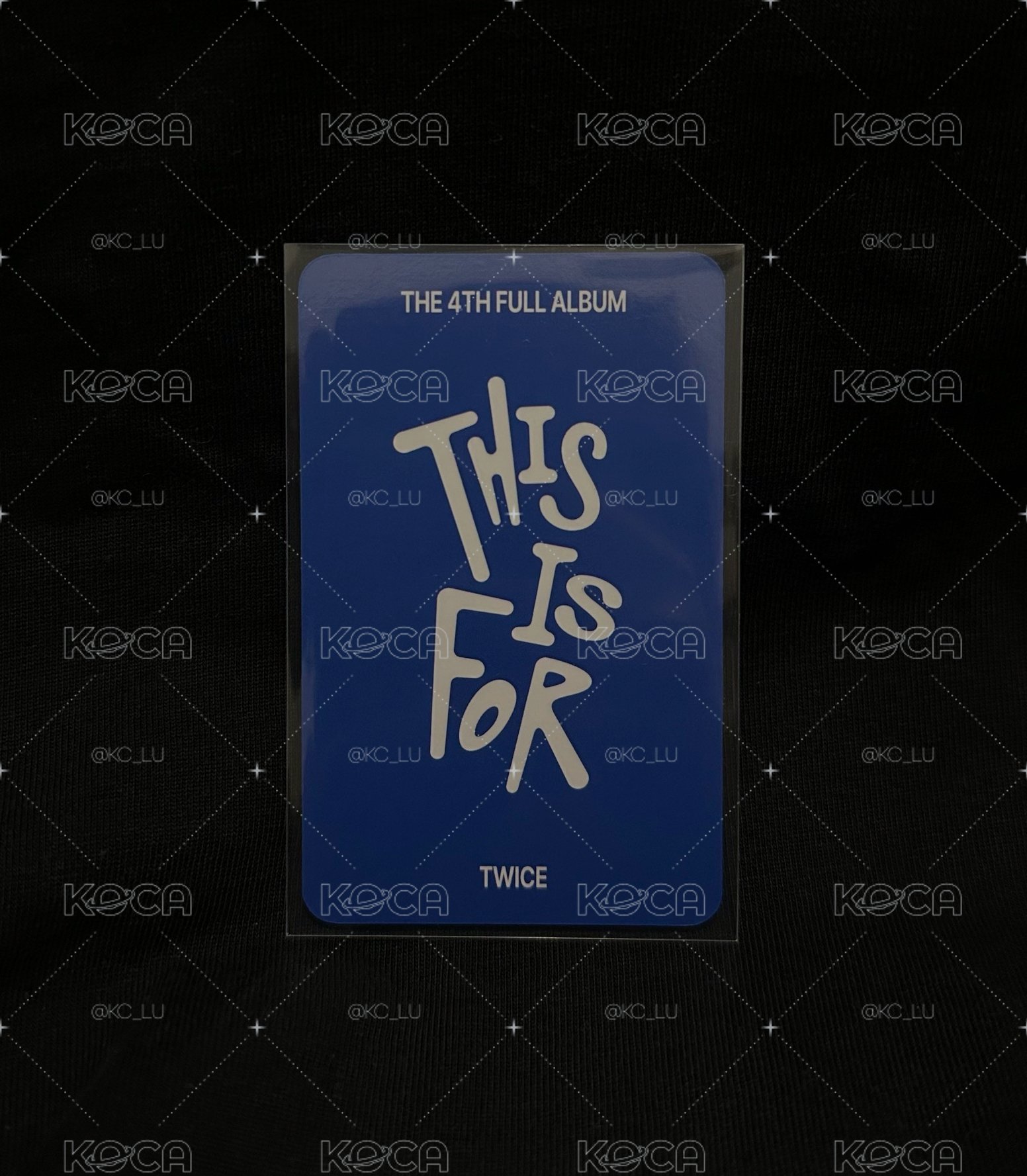 TWICE This is for fans特典 紗💜
