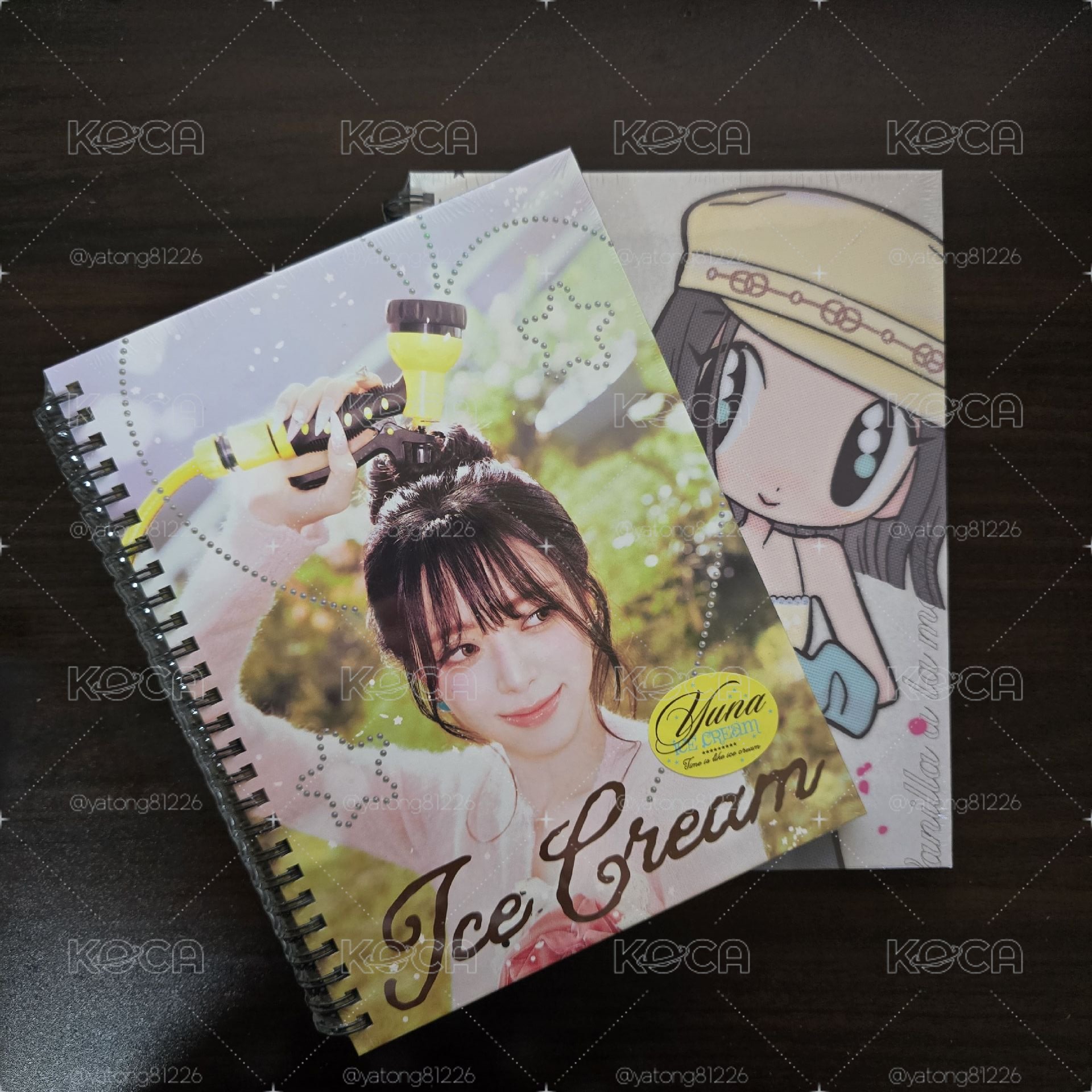 ITZY YUNA 有娜 ICE CREAM🍦未拆專 PHOTOBOOK A/B VER.
