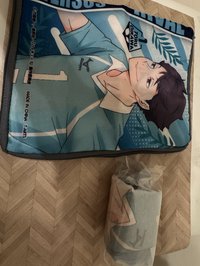 全新未拆_扭蛋拉鏈袋（及川與影山）