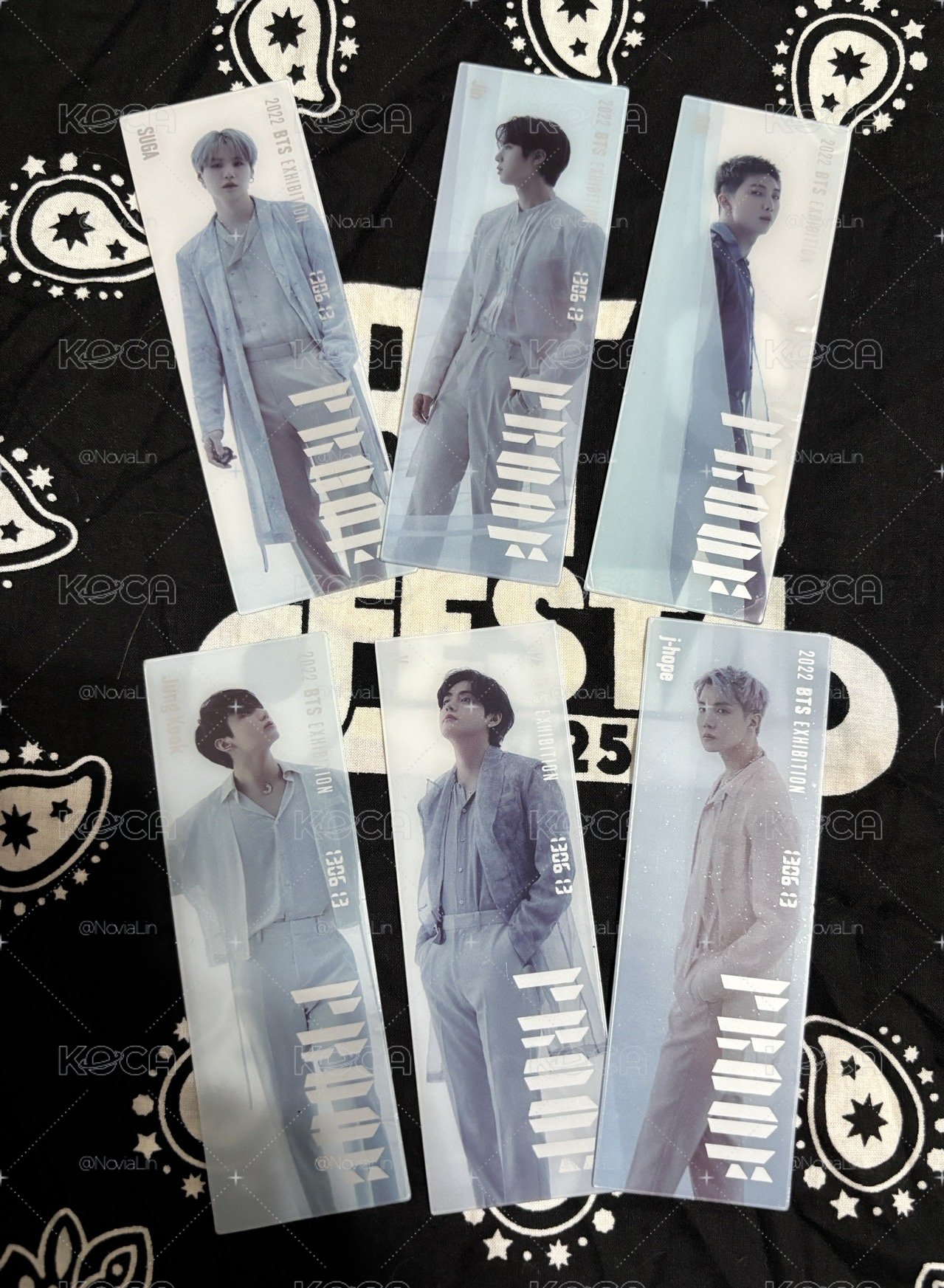 BTS PROOF 書籤