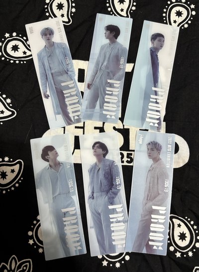 BTS PROOF 書籤