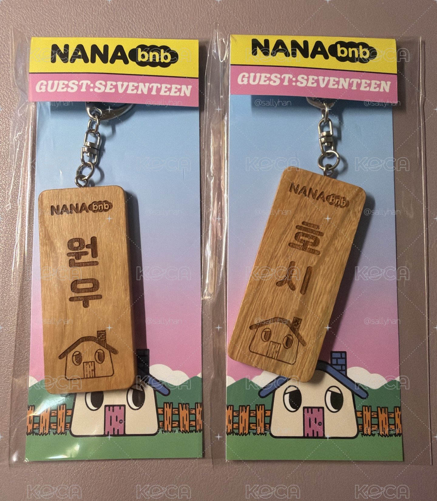 NANAbnb 木頭名牌吊飾