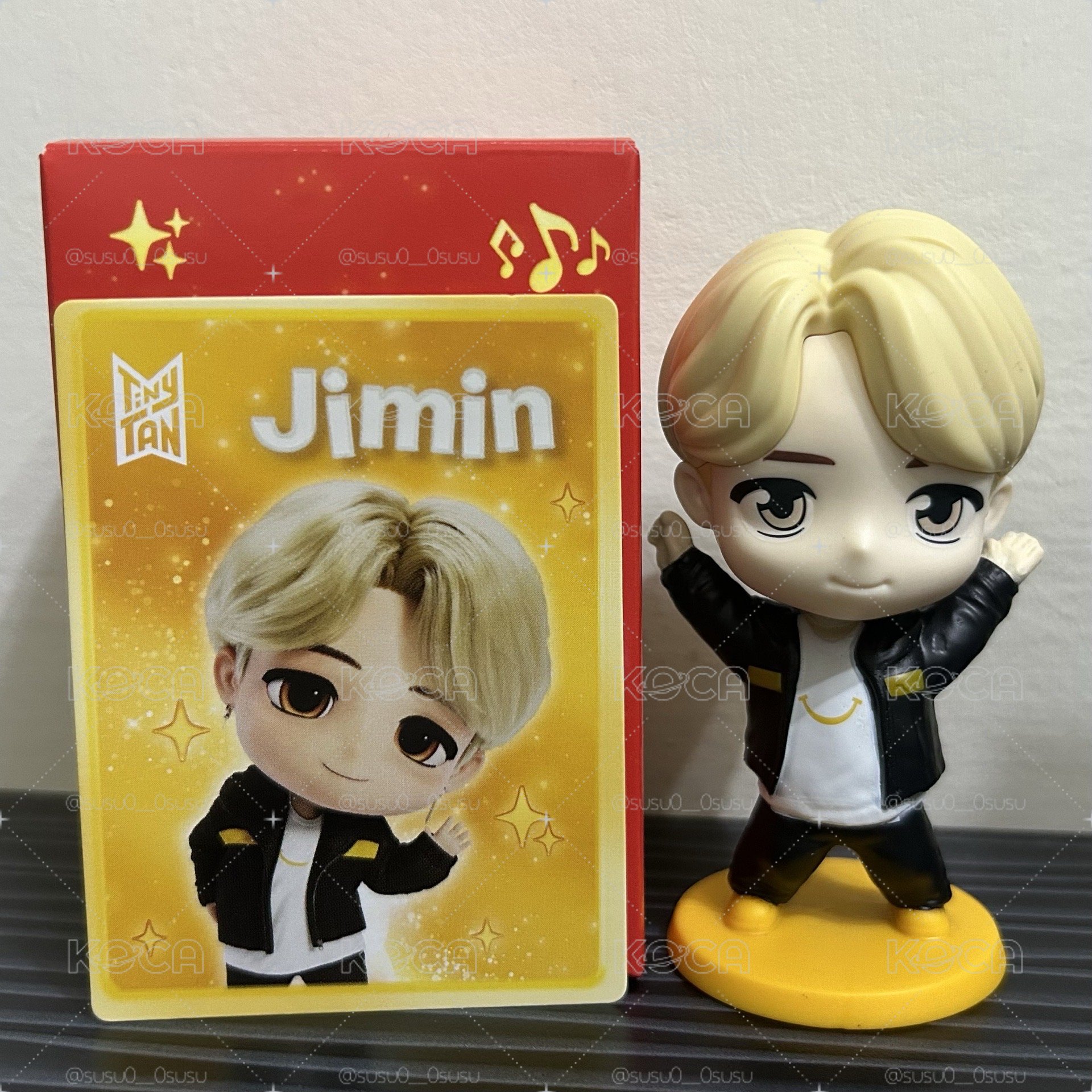 MCD 公仔 TinyTan Mic Drop - Jimin（僅拆盒確認）