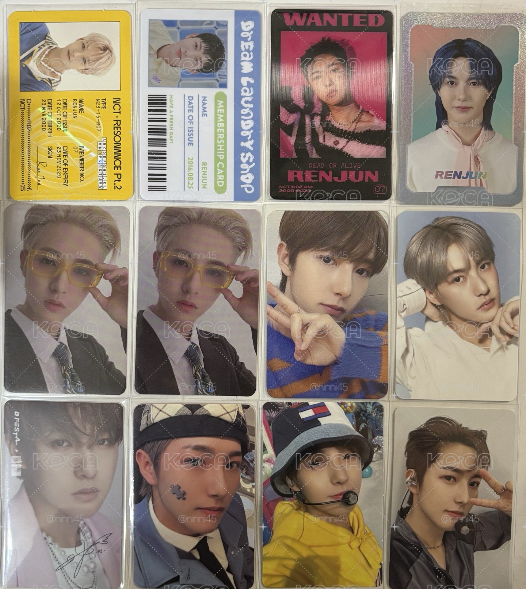 Renjun | 專卡 周邊卡 SP卡