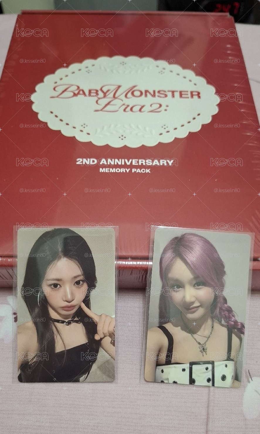 BABYMONSTER  Weverse特典 B版。卡跟冊。一起買更划算
