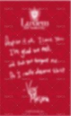 Luxiem 2nd Anniversary 隱 拍立得  背面