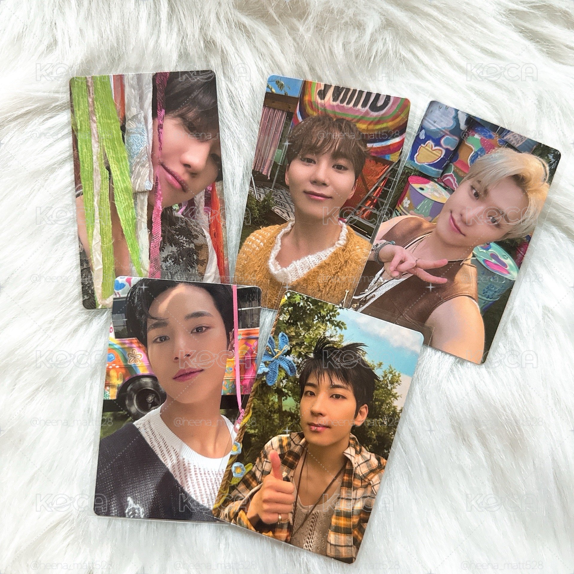 Seventeen mini11 SW特典卡 五張不拆賣
