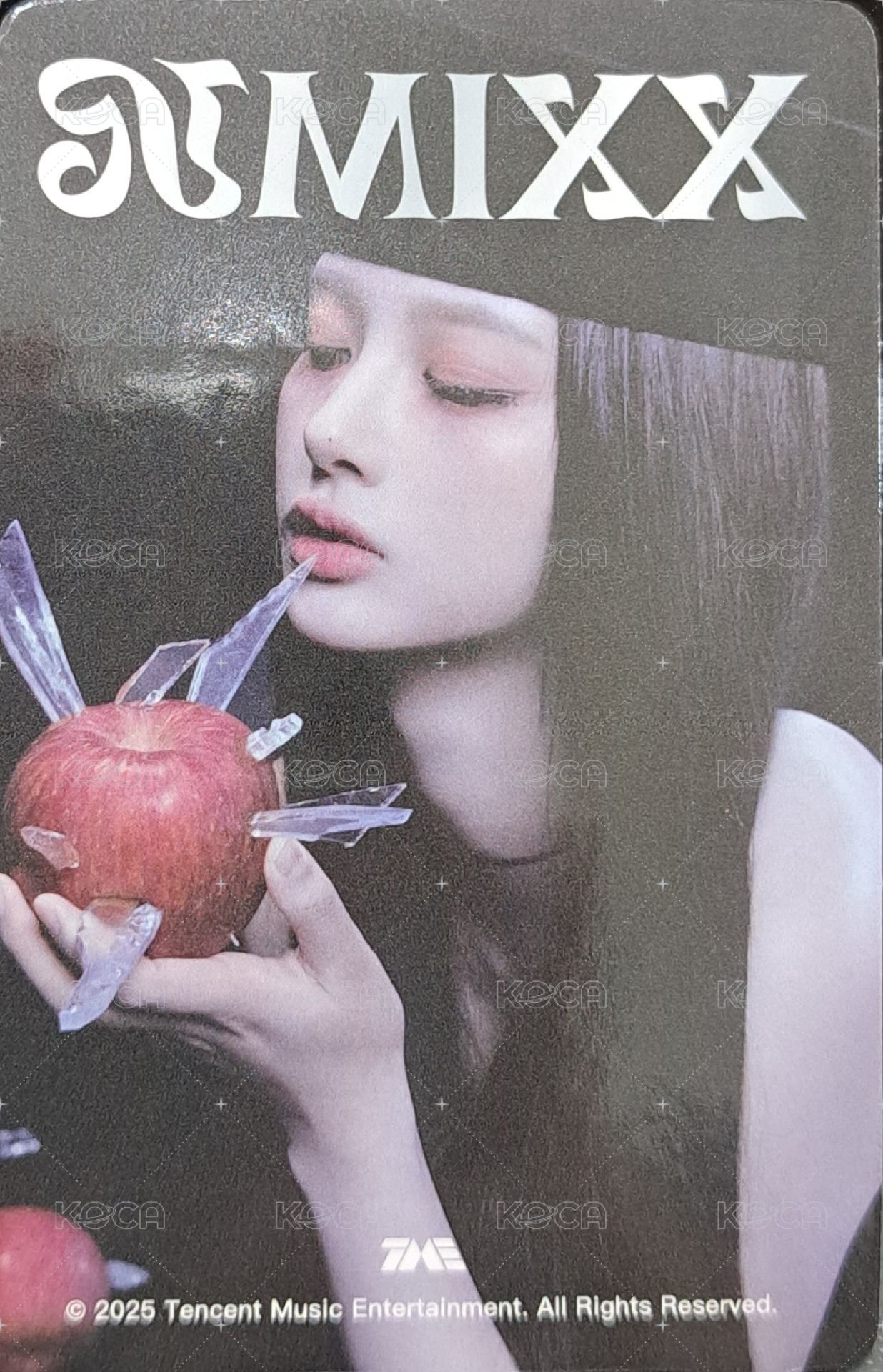 正規一 QQ音樂 二星 星光卡  背面