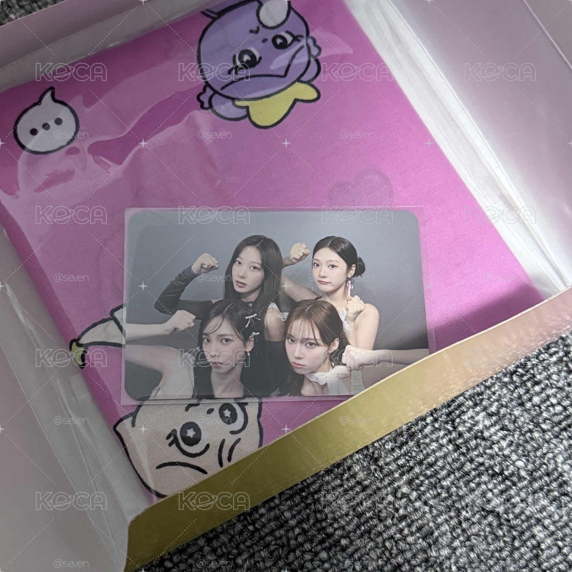 potd展會 方巾團卡set