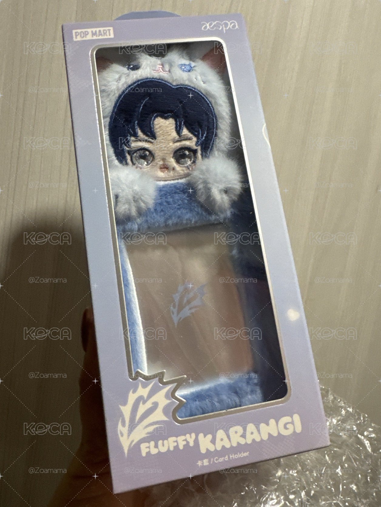 現貨Karina Aespa毛絨卡套