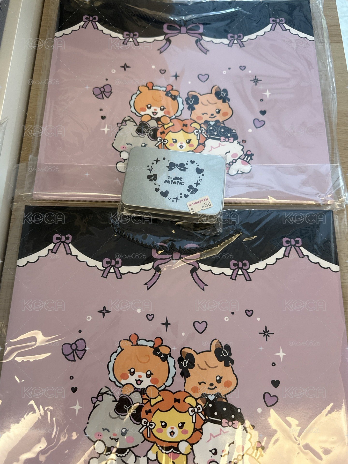 (G)I-DLE minini 快閃店的周邊商品拍立得鐵盒組+紙袋組 求收