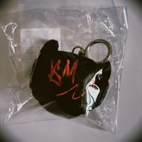 PSYCHO絨毛鑰匙圈 