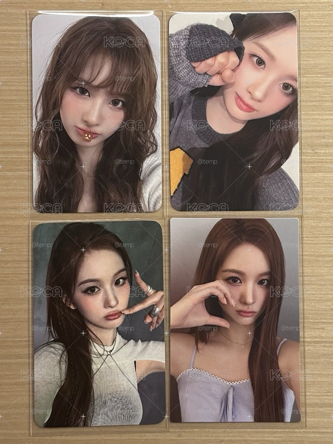 NMIXX Sullyoon 薛小卡四張
