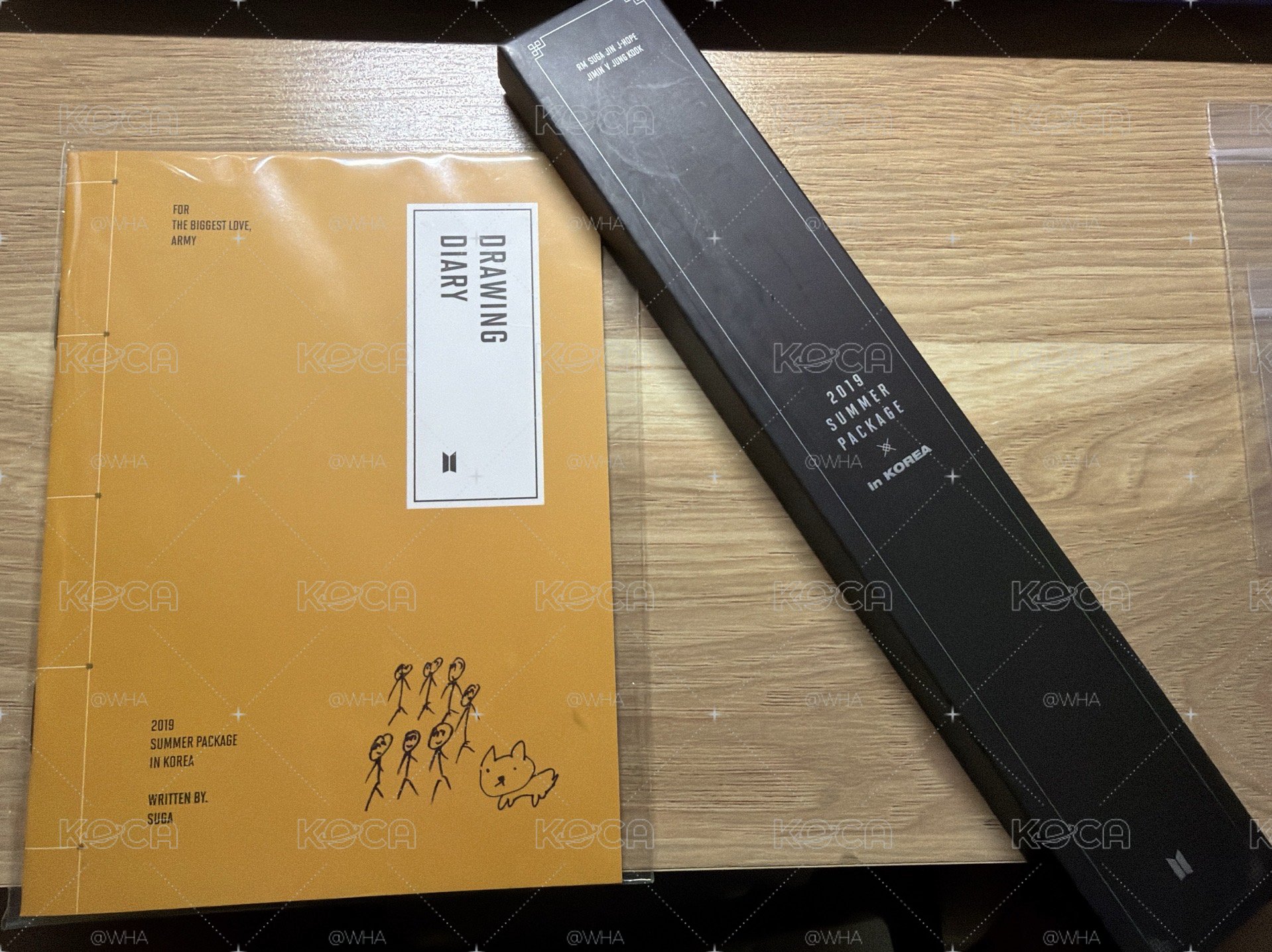 2019夏寫小冊 Suga+扇子🪭