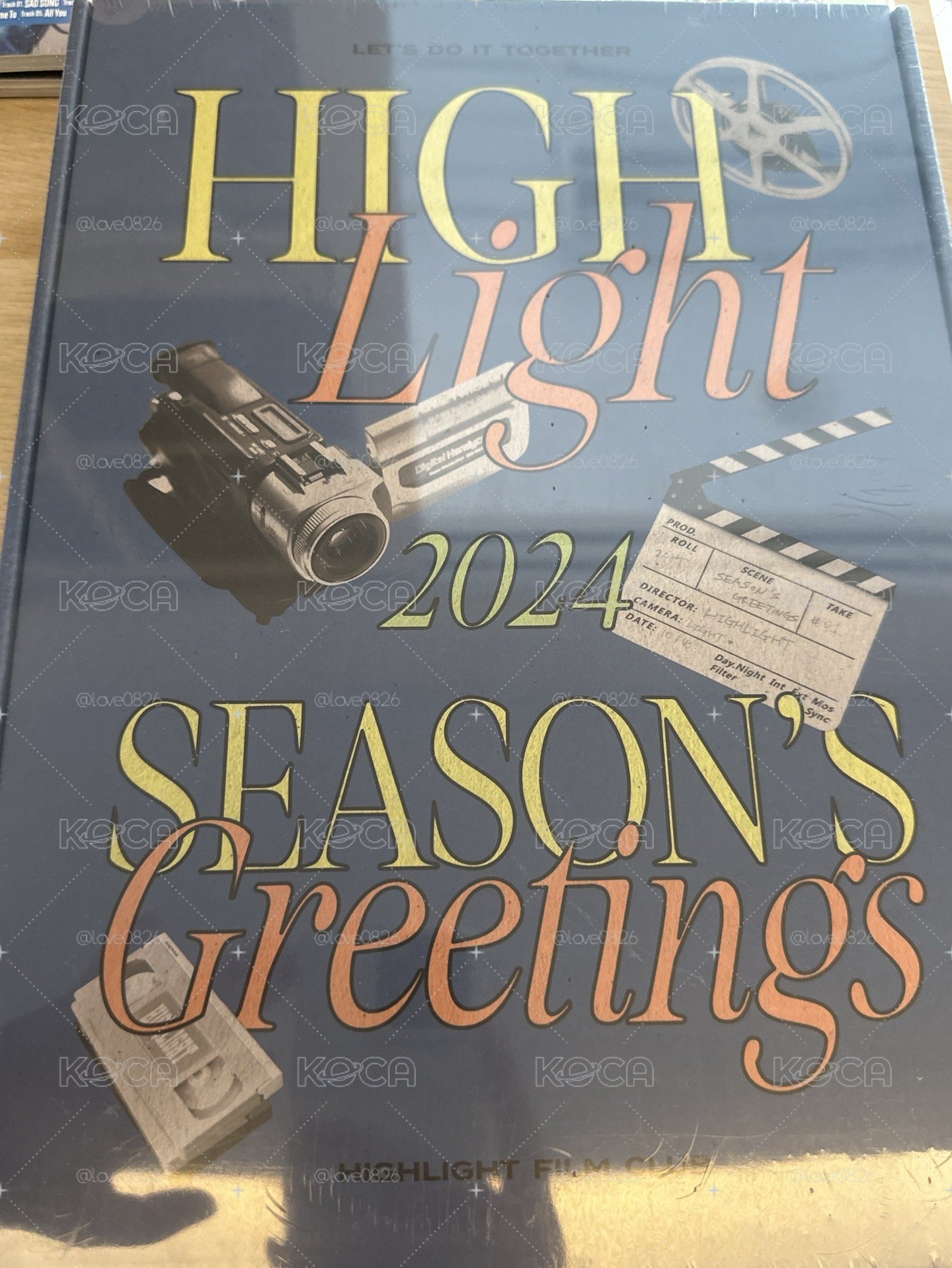  HIGHLIGHT 2024 年曆組合Season's Greetings FILM CLUB Ver.（電影社版本）
