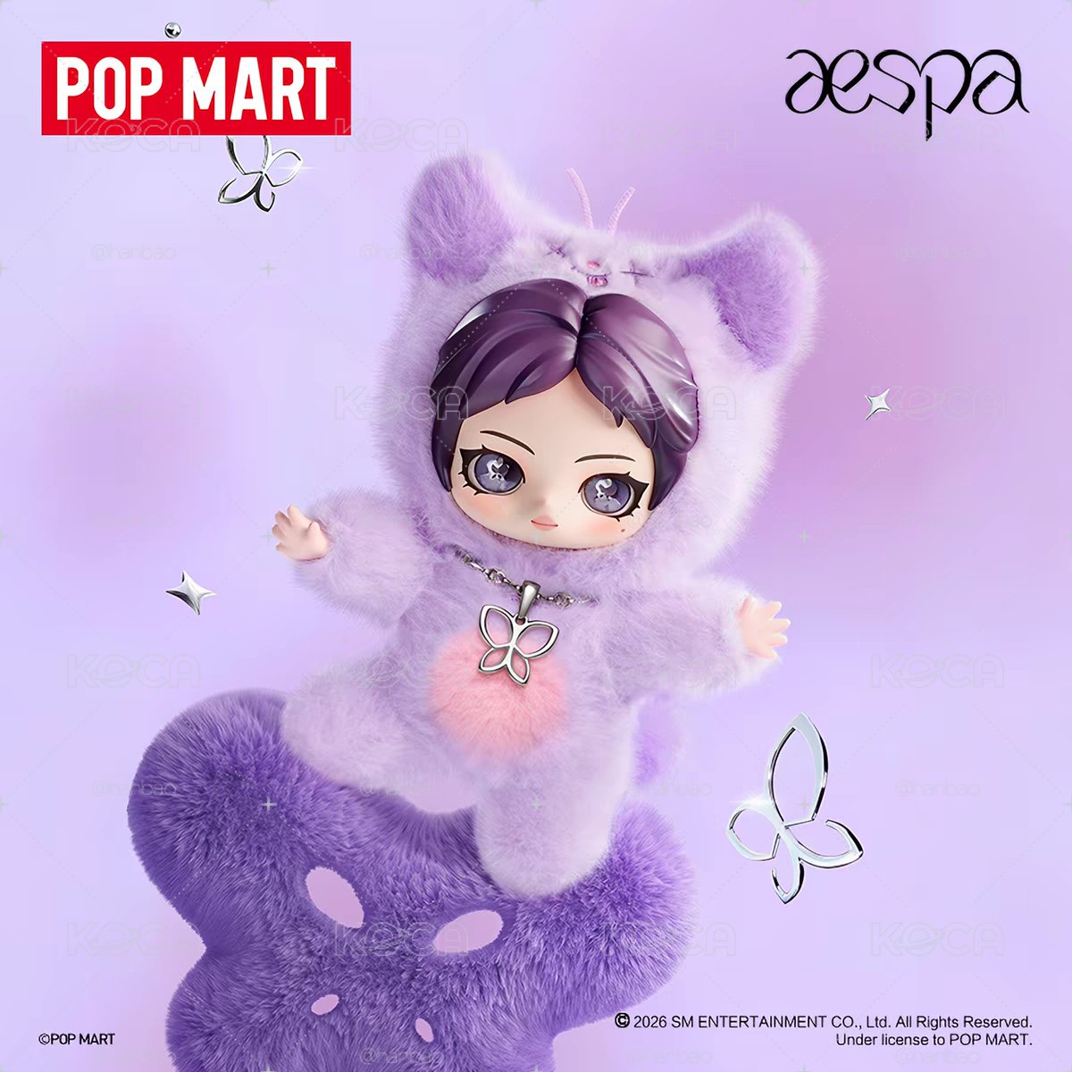 現貨 aespa 泡泡瑪特 寧 