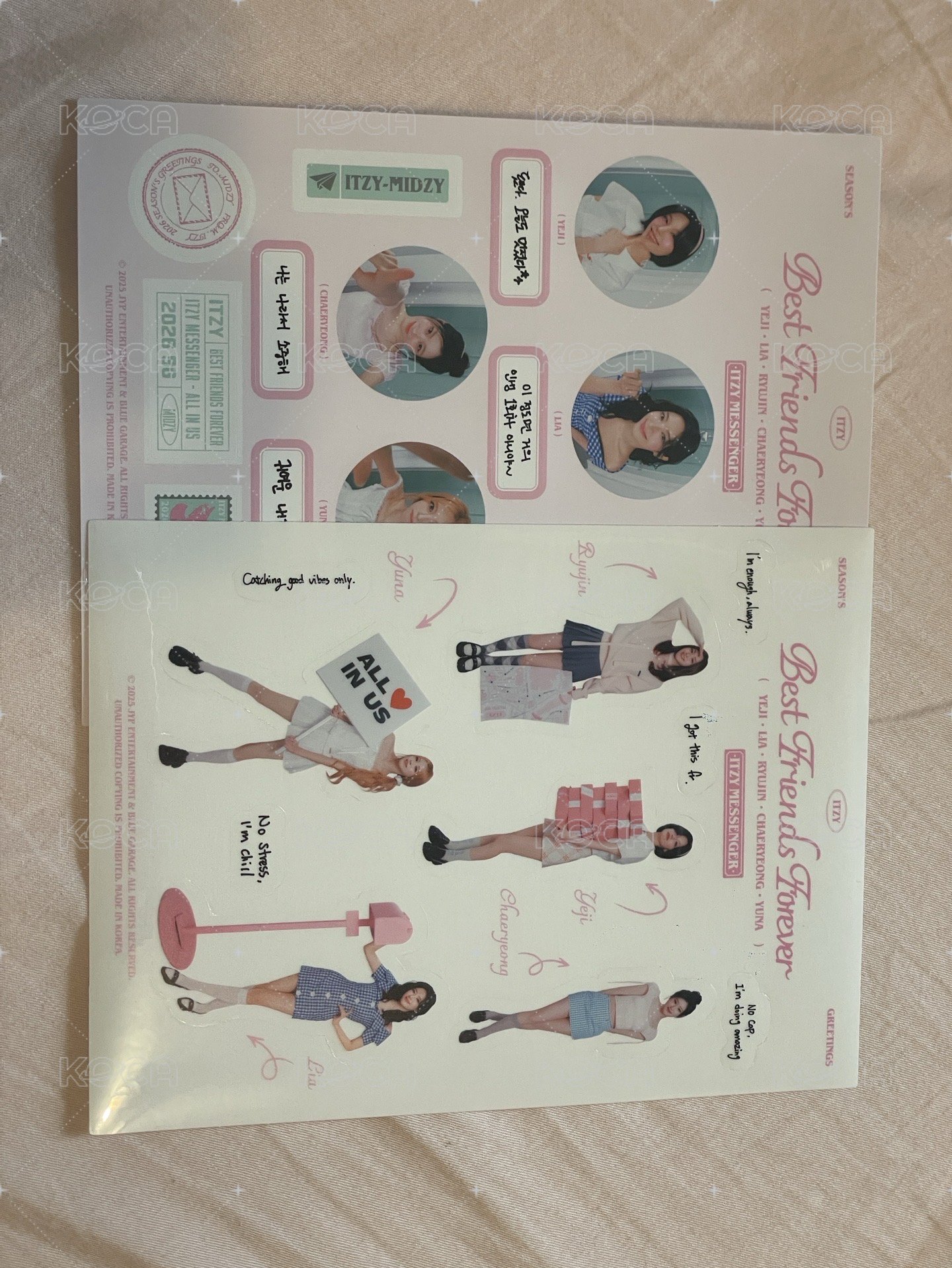 貼紙包兩張
