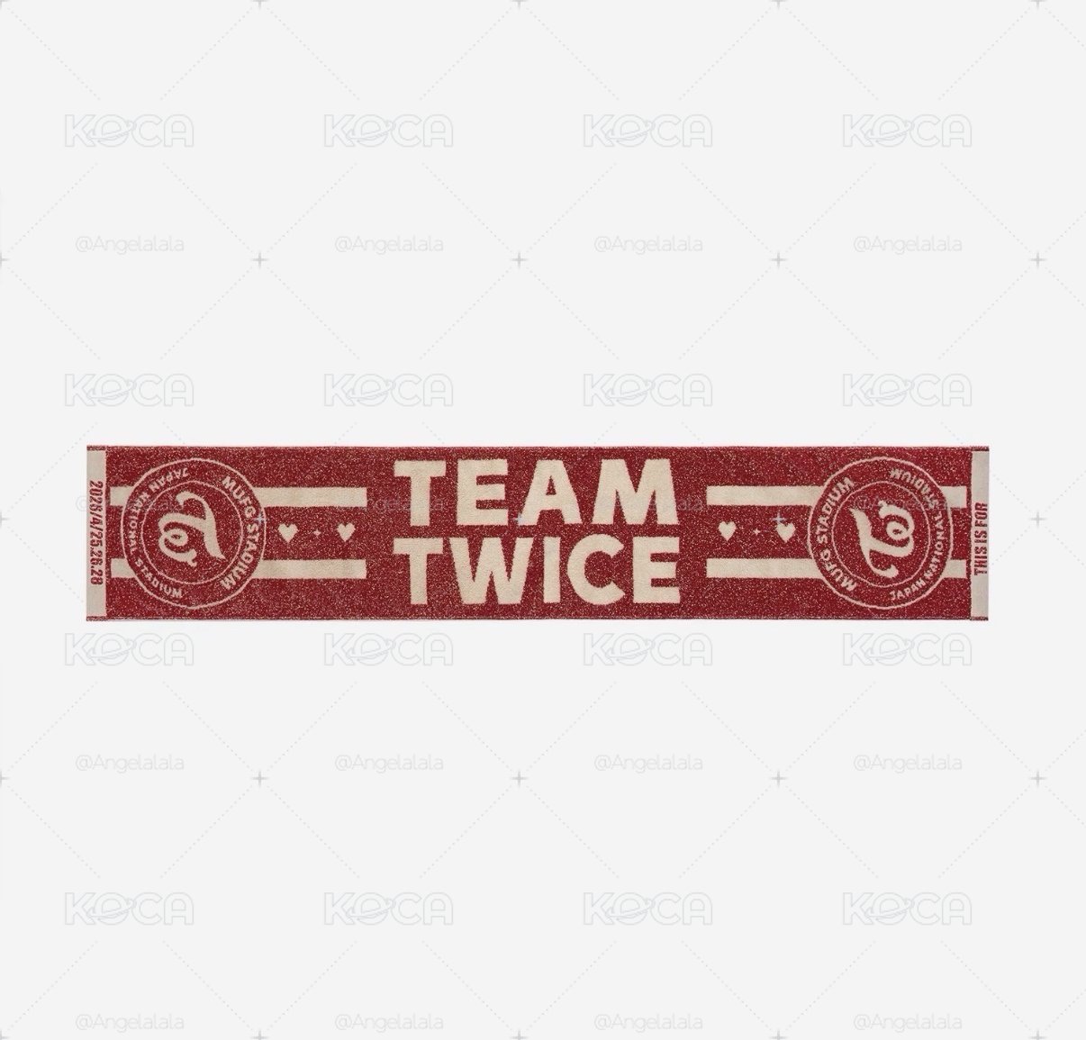 TEAM TWICE毛巾