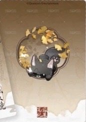 歪瓜 四時節氣 拍立得  背面