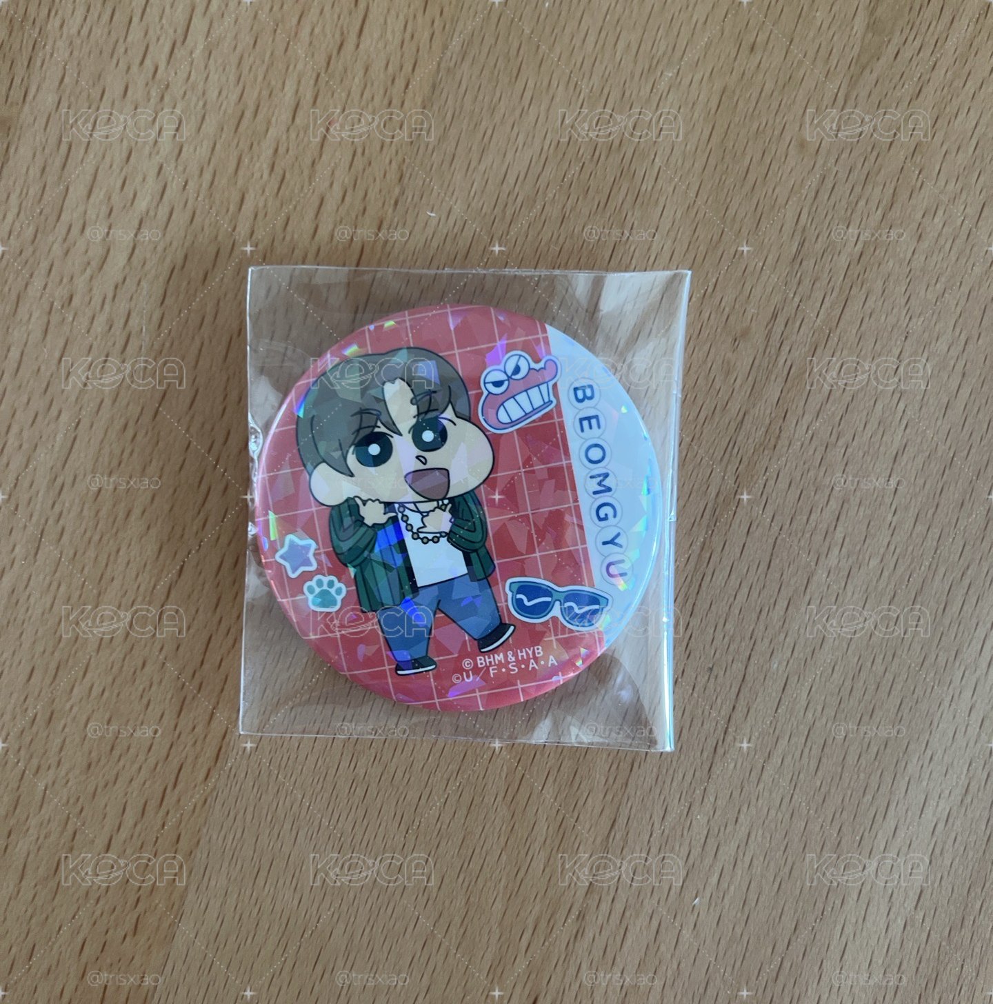 圭 蠟筆小新聯名 BANDAI 徽章 