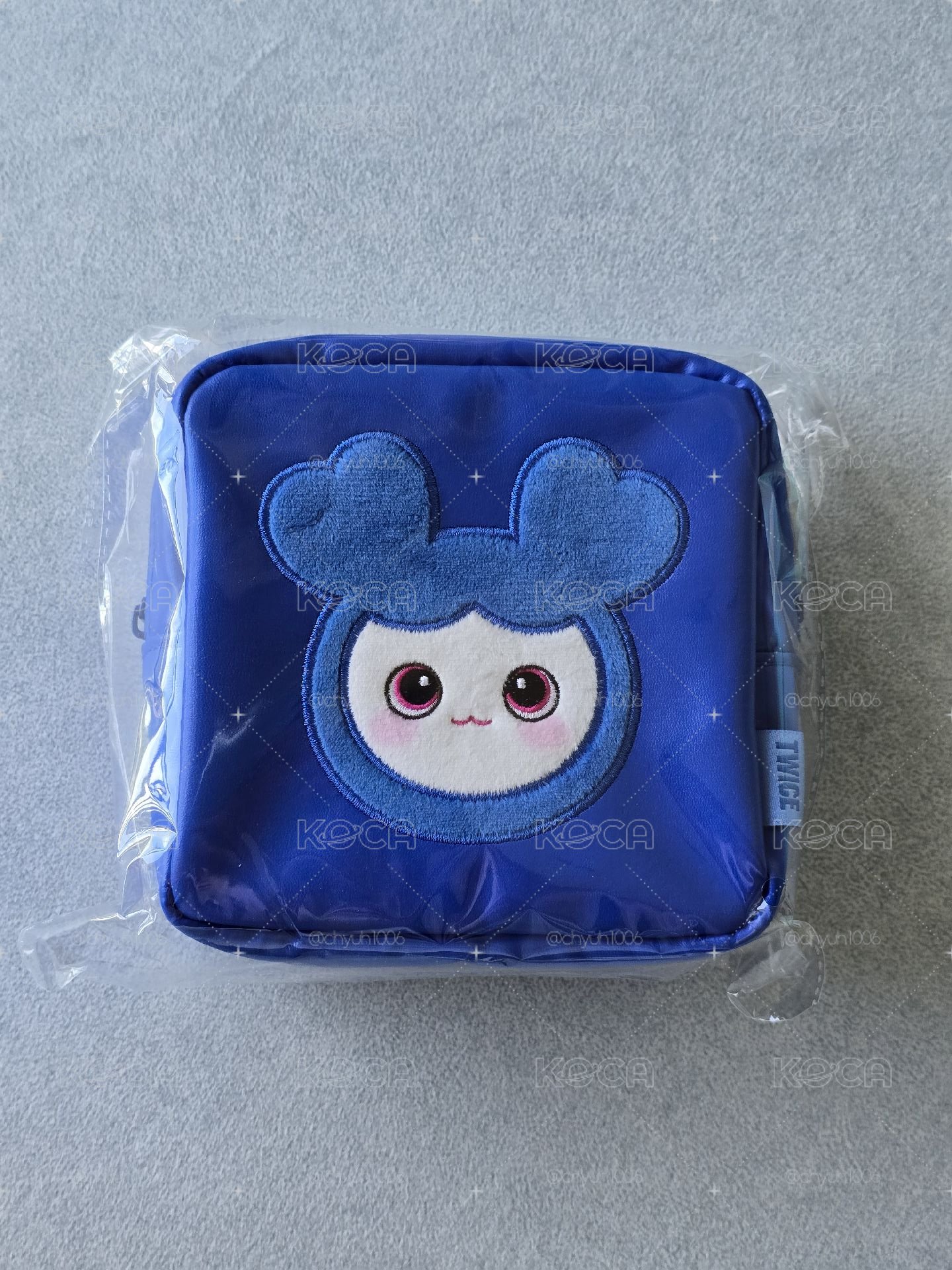 TWICE新國立方形化妝包：子瑜