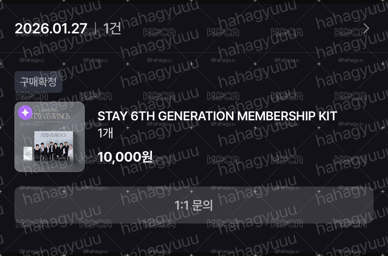 stray kids 6期會員禮 全新現貨