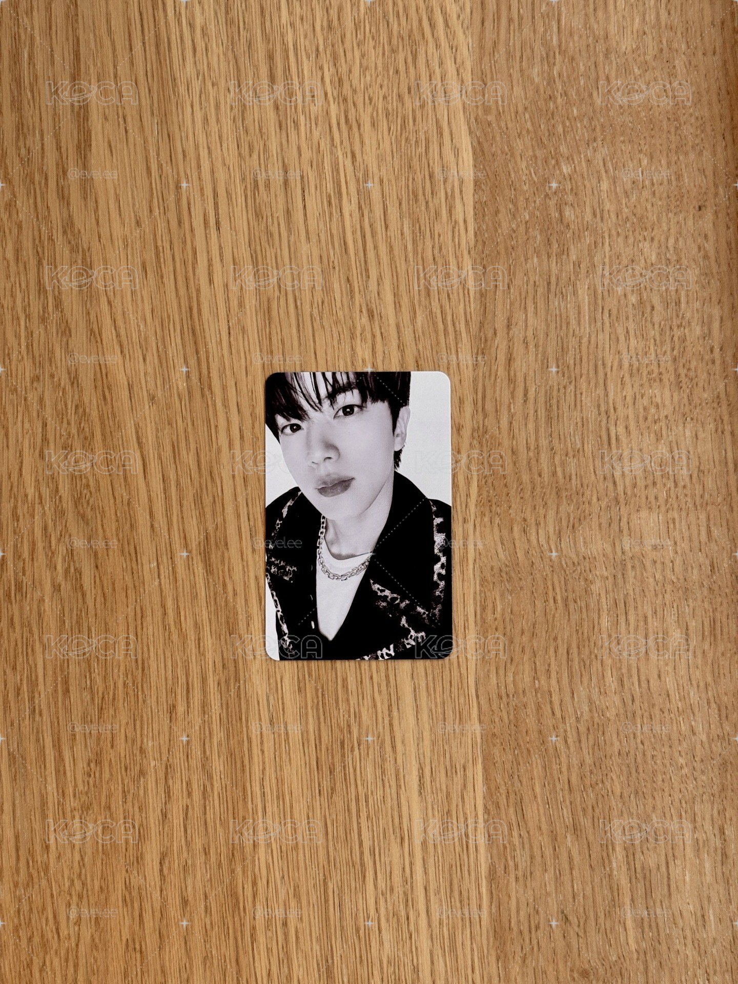 BTS 防彈少年團 - ARIRANG Weverse albums 專輯小卡 - Jin 金碩珍 一張
