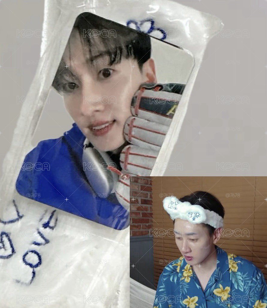 Super Junior 銀赫的 x MEDIHEAL 滿額贈品（髮帶+小卡）