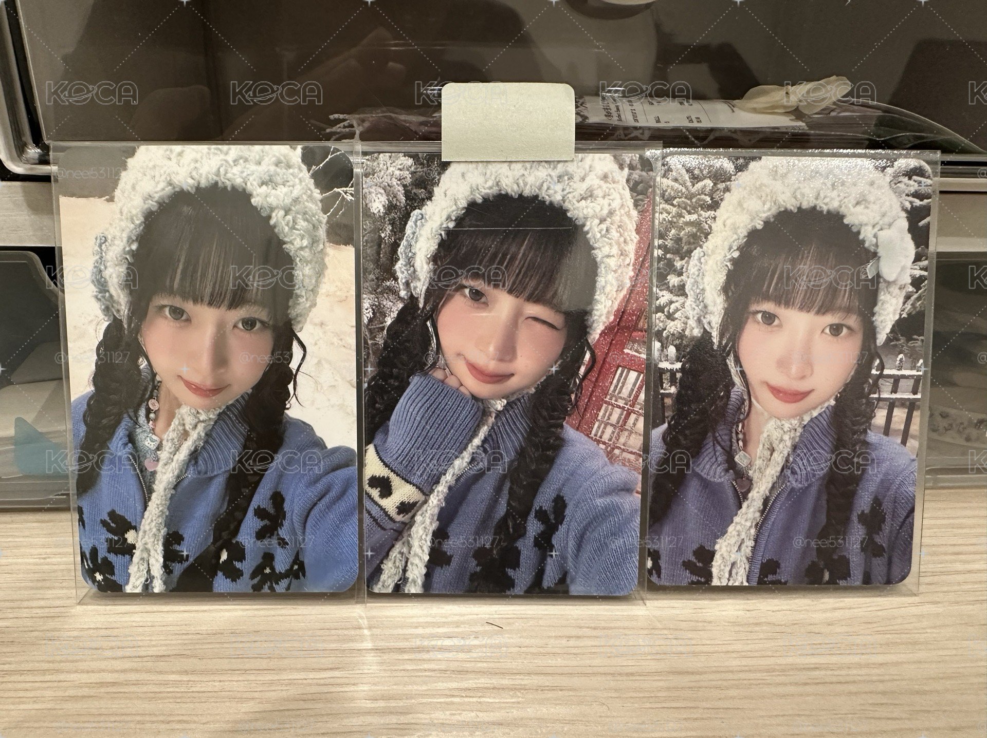 雪景三張