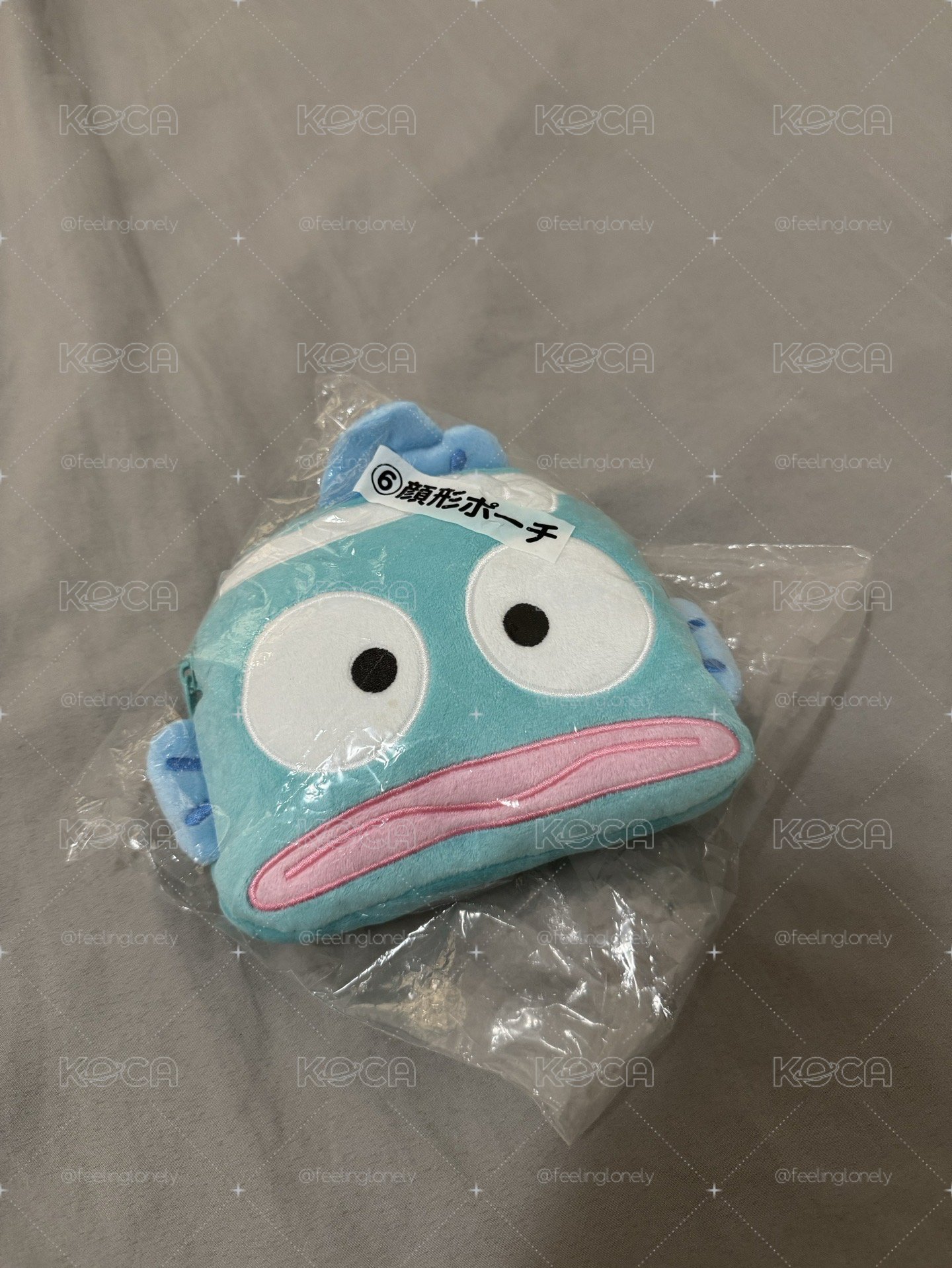 醜魚漢頓一番賞收納袋