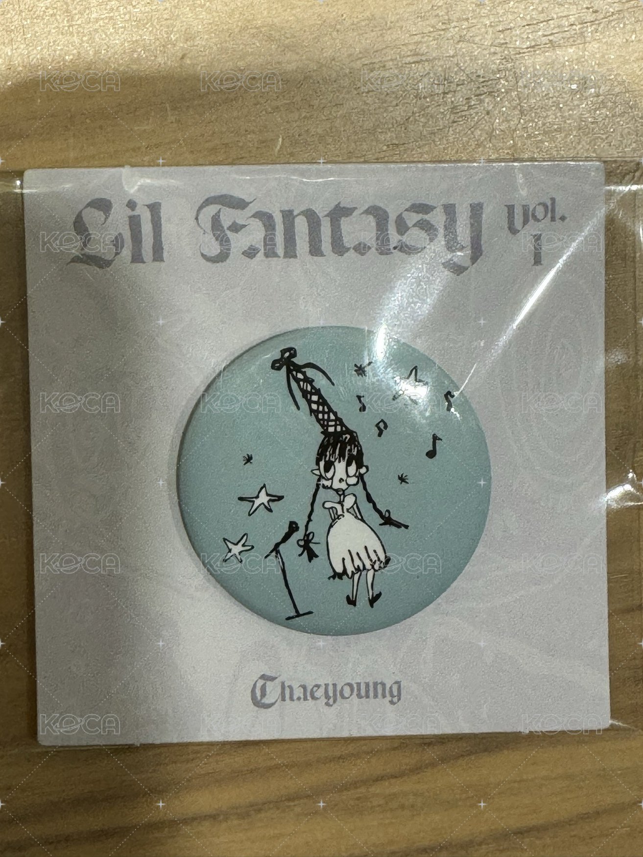 全新未拆封藍徽章