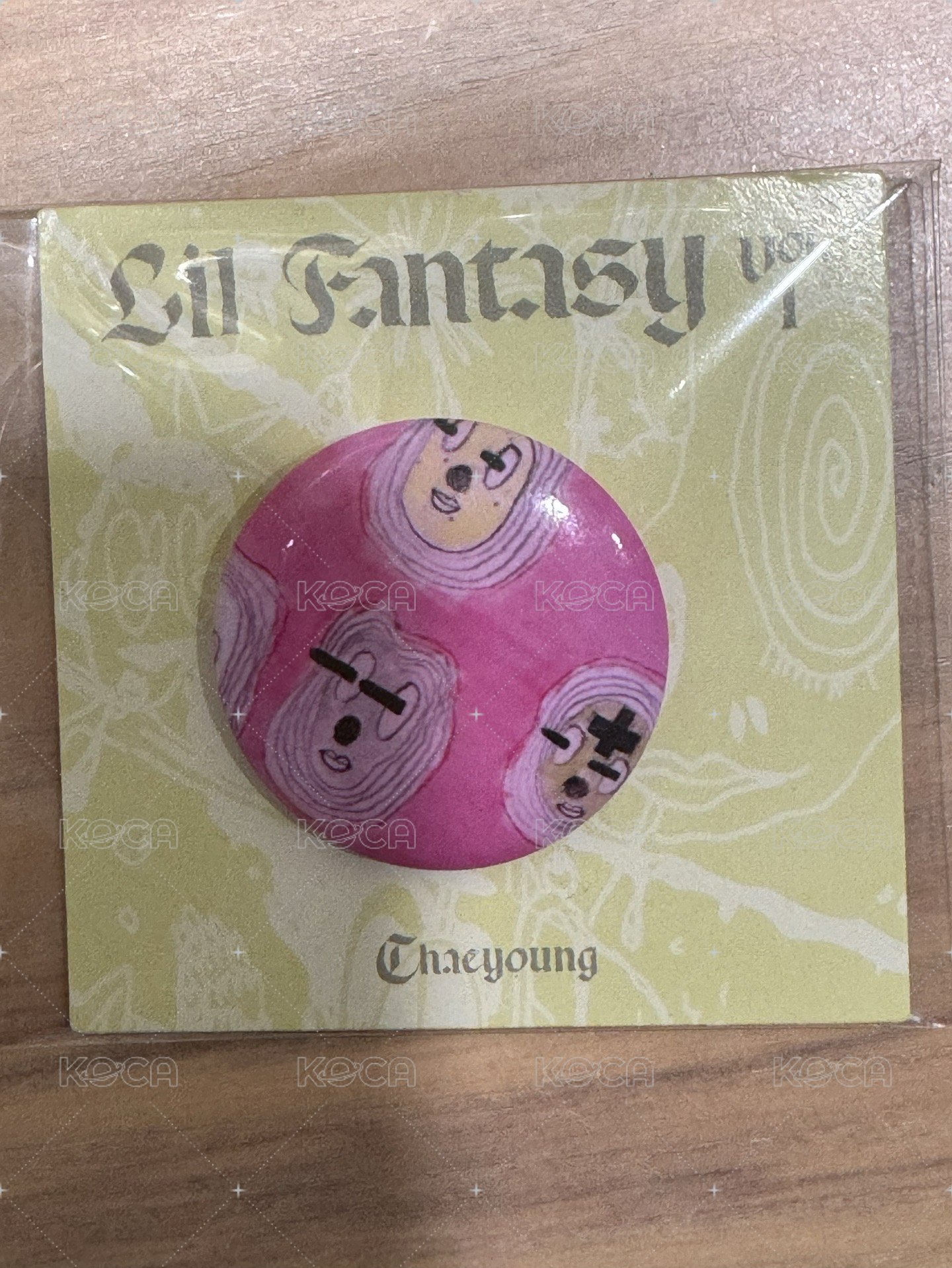 全新未拆封預售粉徽章