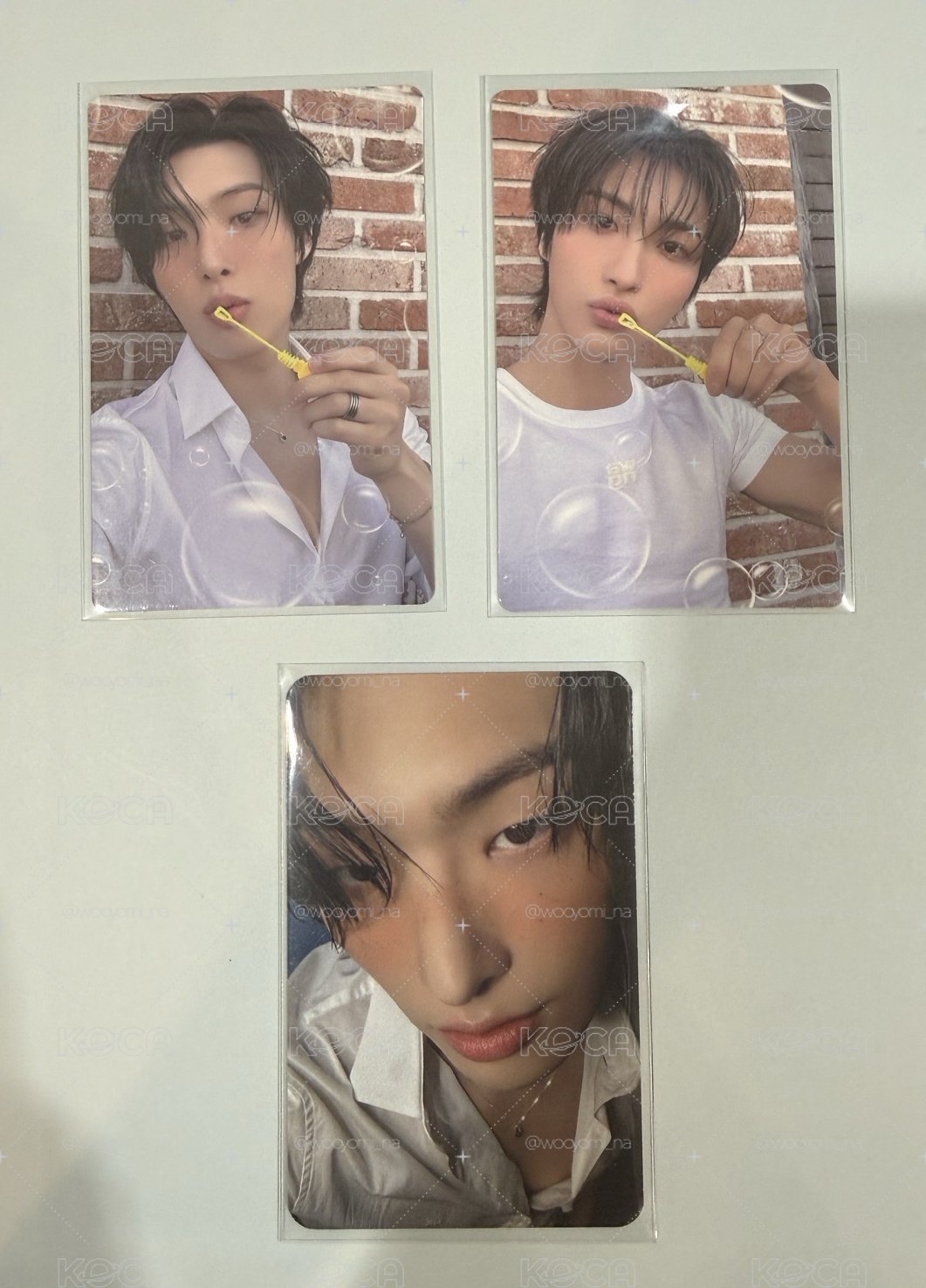 ATEEZ 吹泡泡🫧 大臉