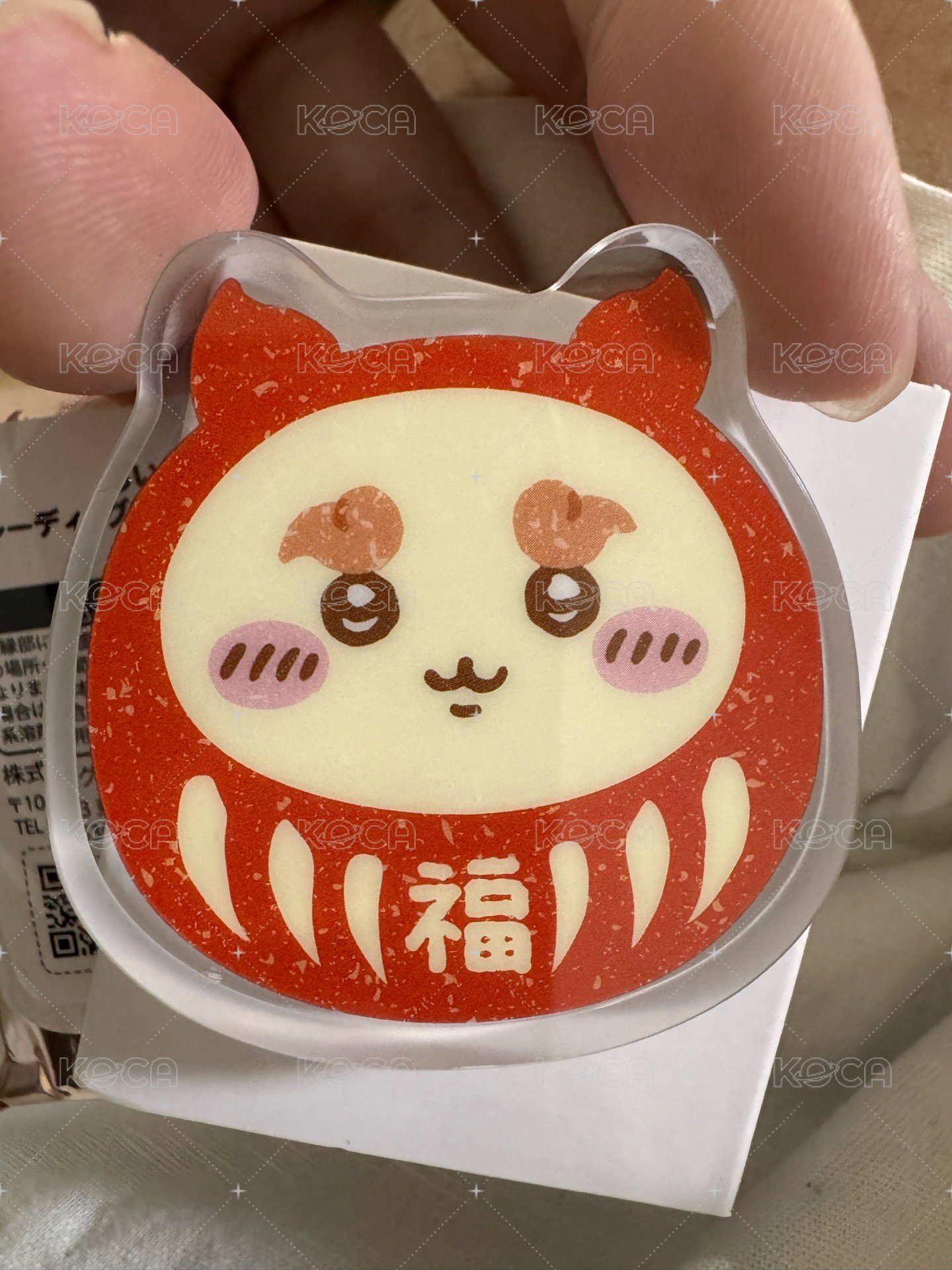 もぐもぐ本舖限定達摩搖搖壓克力  獅薩