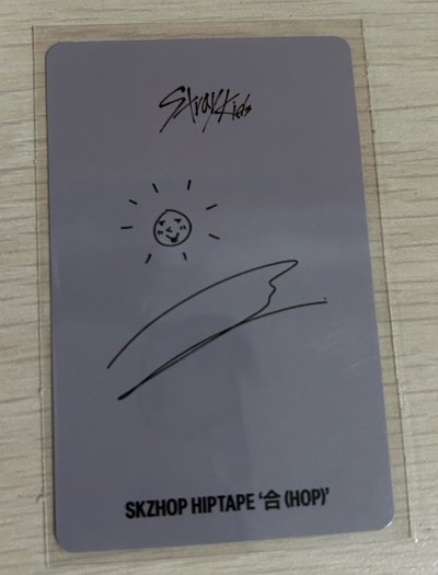 Stray Kids 城 中通 KMS 特典卡