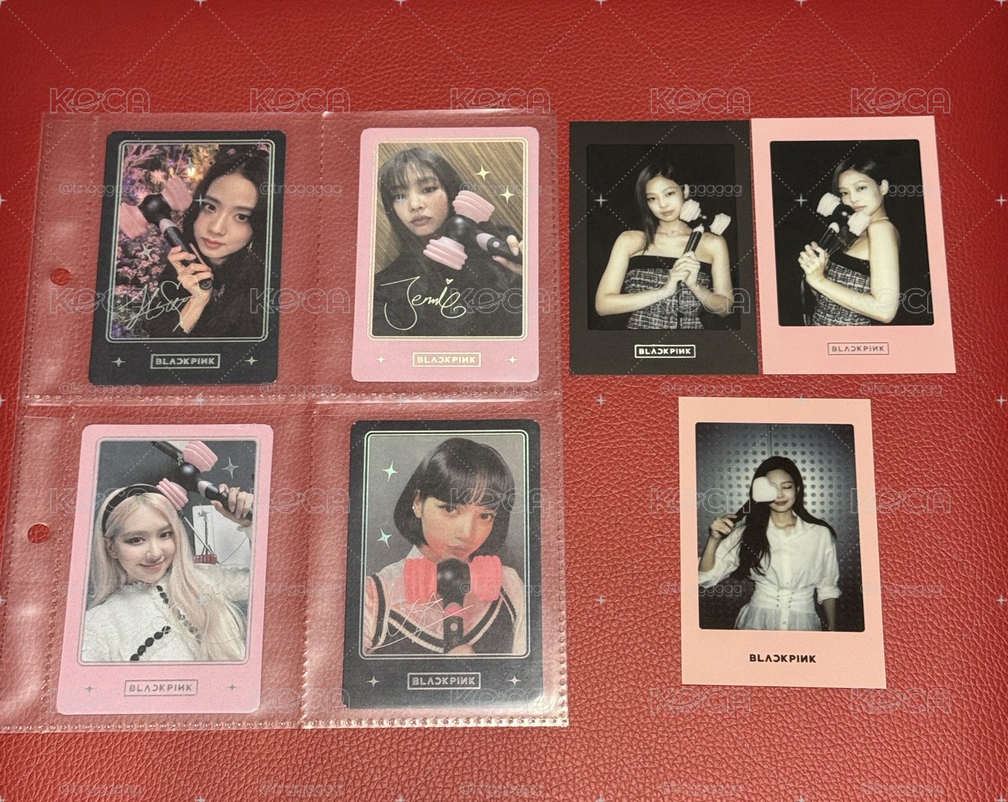 BLACKPINK 手燈卡