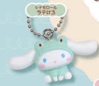 TAKARA TOMY ARTS 吊飾 拿鐵青蛙