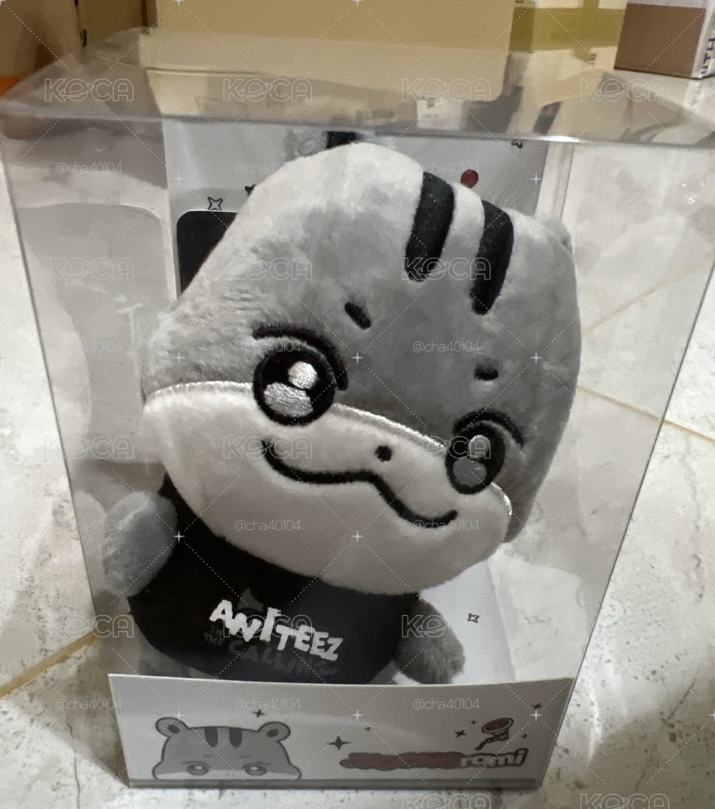 全新✅［開立電子發票🧾］ ANITEEZ PLUSH KEYRING JJOONGRAMI