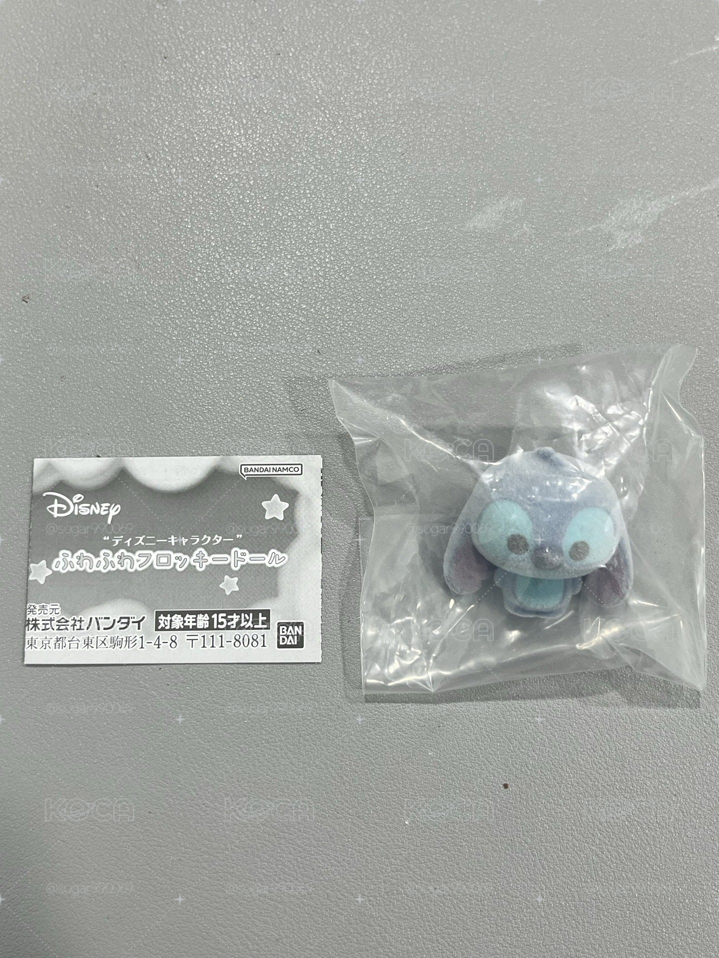 迪士尼 史迪奇 植絨扭蛋