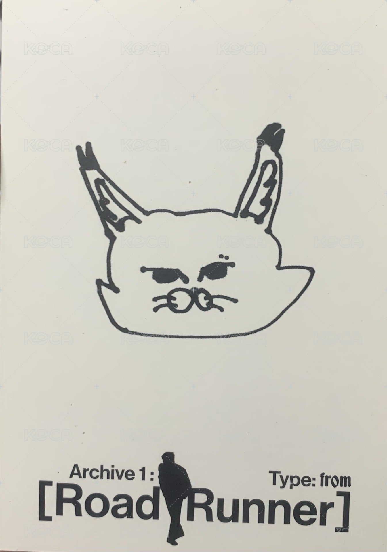 Archive 1: Road Runner 專輯卡 拍立得 背面