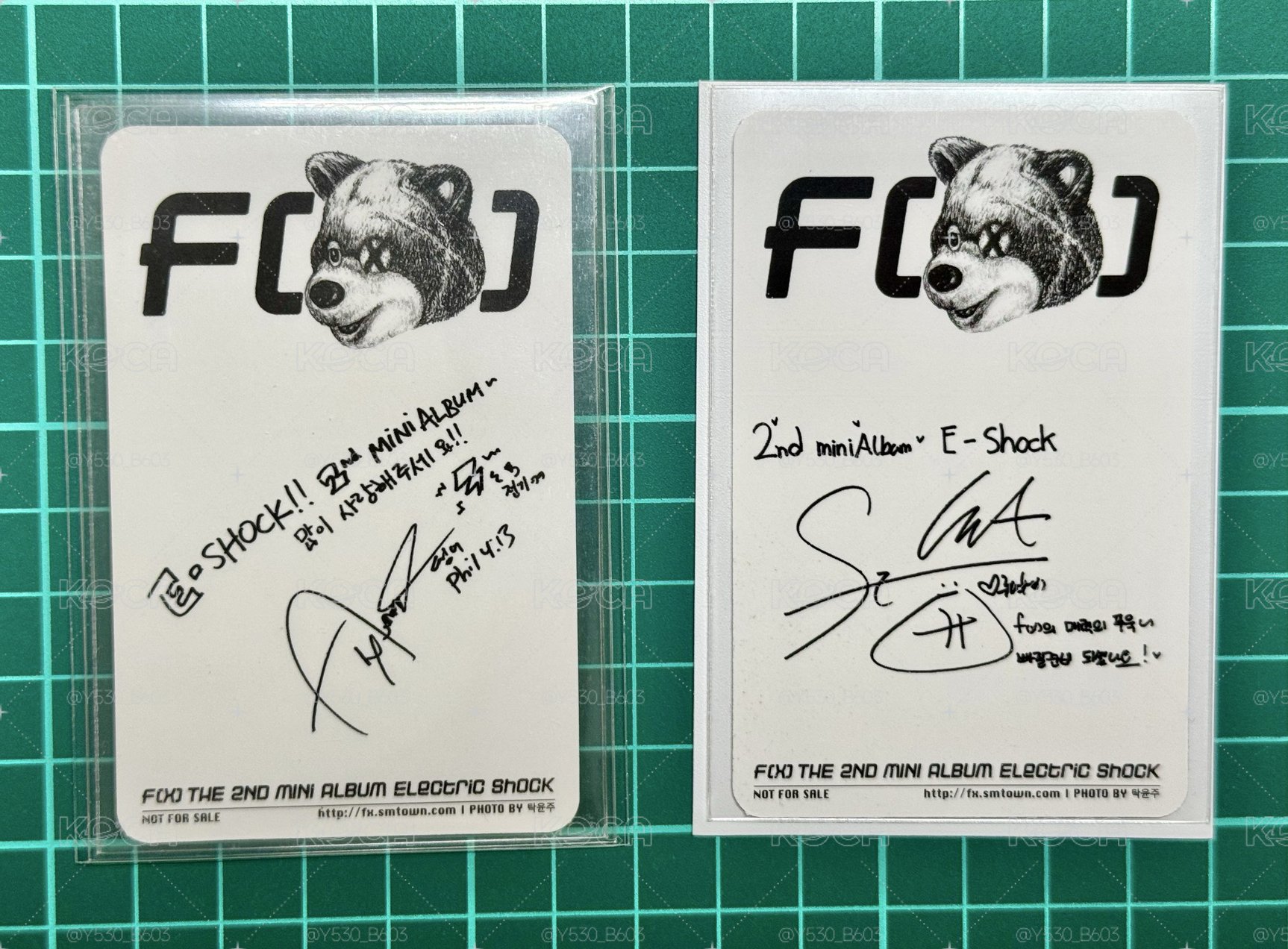 f(x) Amber Luna 專卡 ES Electric Shock 4 Walls