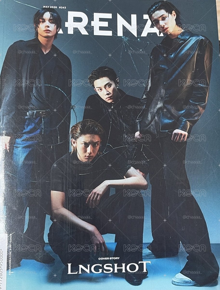 ARENA 雜誌 團體 封面