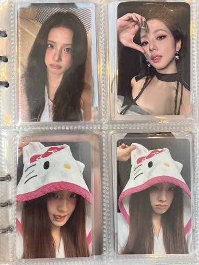 Jisoo amortage 9張一起不拆出 專卡 卡包 快閃