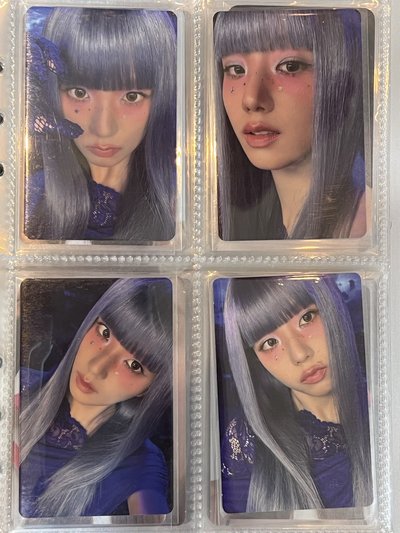Jisoo amortage 9張一起不拆出 專卡 卡包 快閃